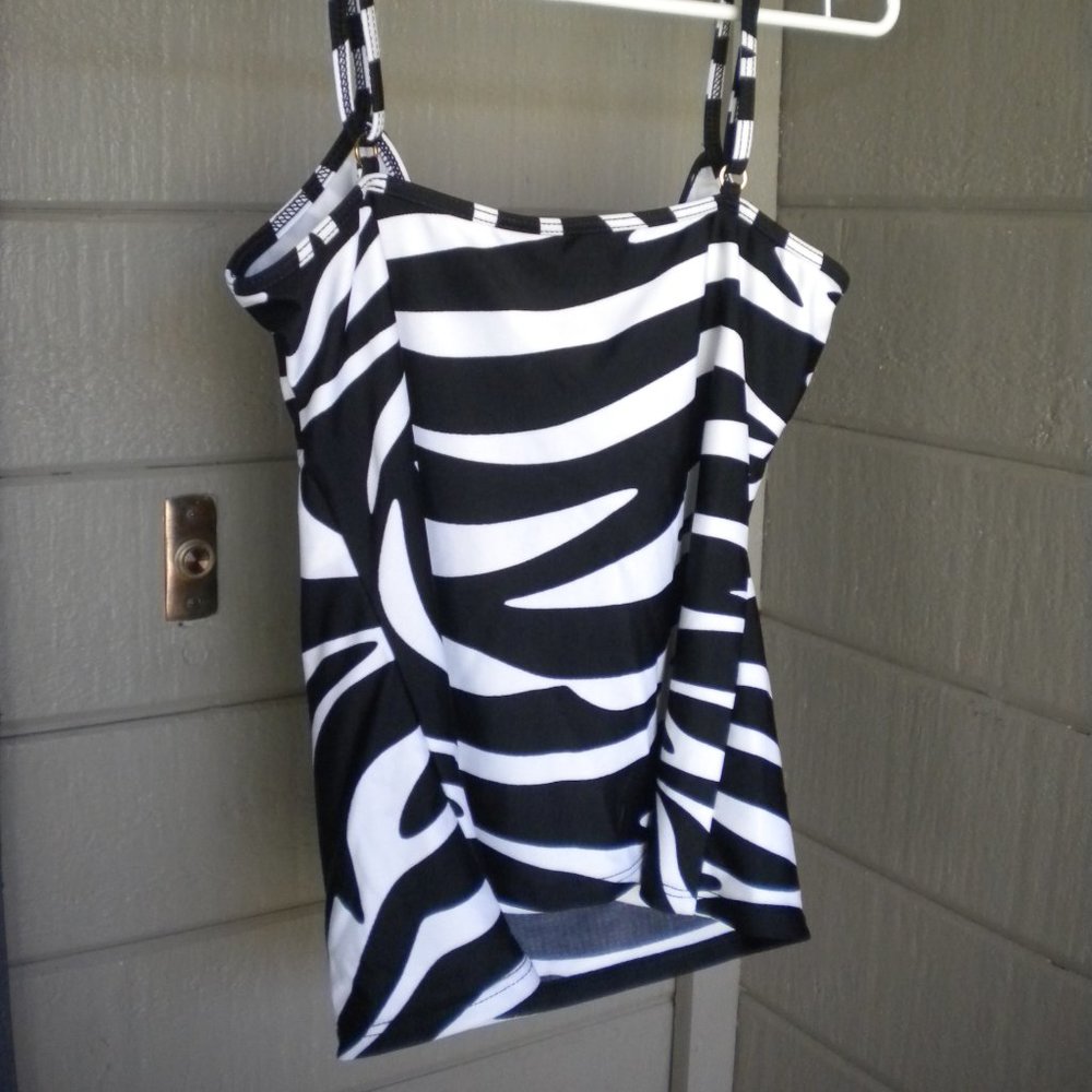 Lauren Ralph Lauren Separates Swimsuit Top Size 12 - Picture 3 of 6